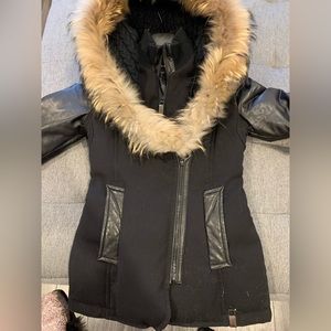 Rudsak winter coat with fur collar